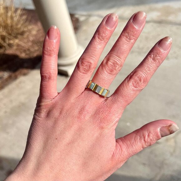 Frieda Rothman Celestial Mother of Pearl Ring - Picture 2 of 6